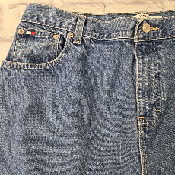 Vintage 2002 Tommy Hilfiger Women's Tapered Jeans size 16 - Picture 11 of 16
